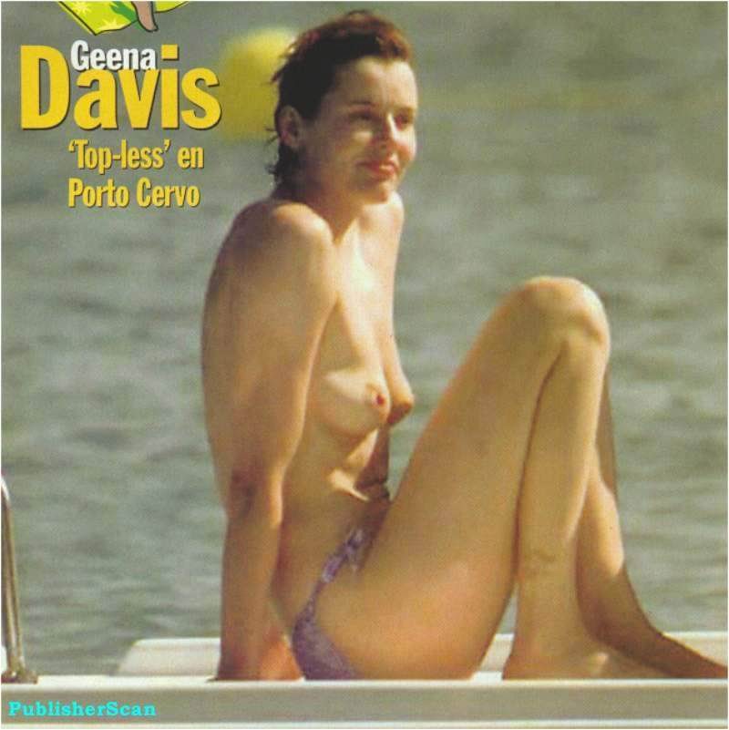 Geena Davis desnuda follando