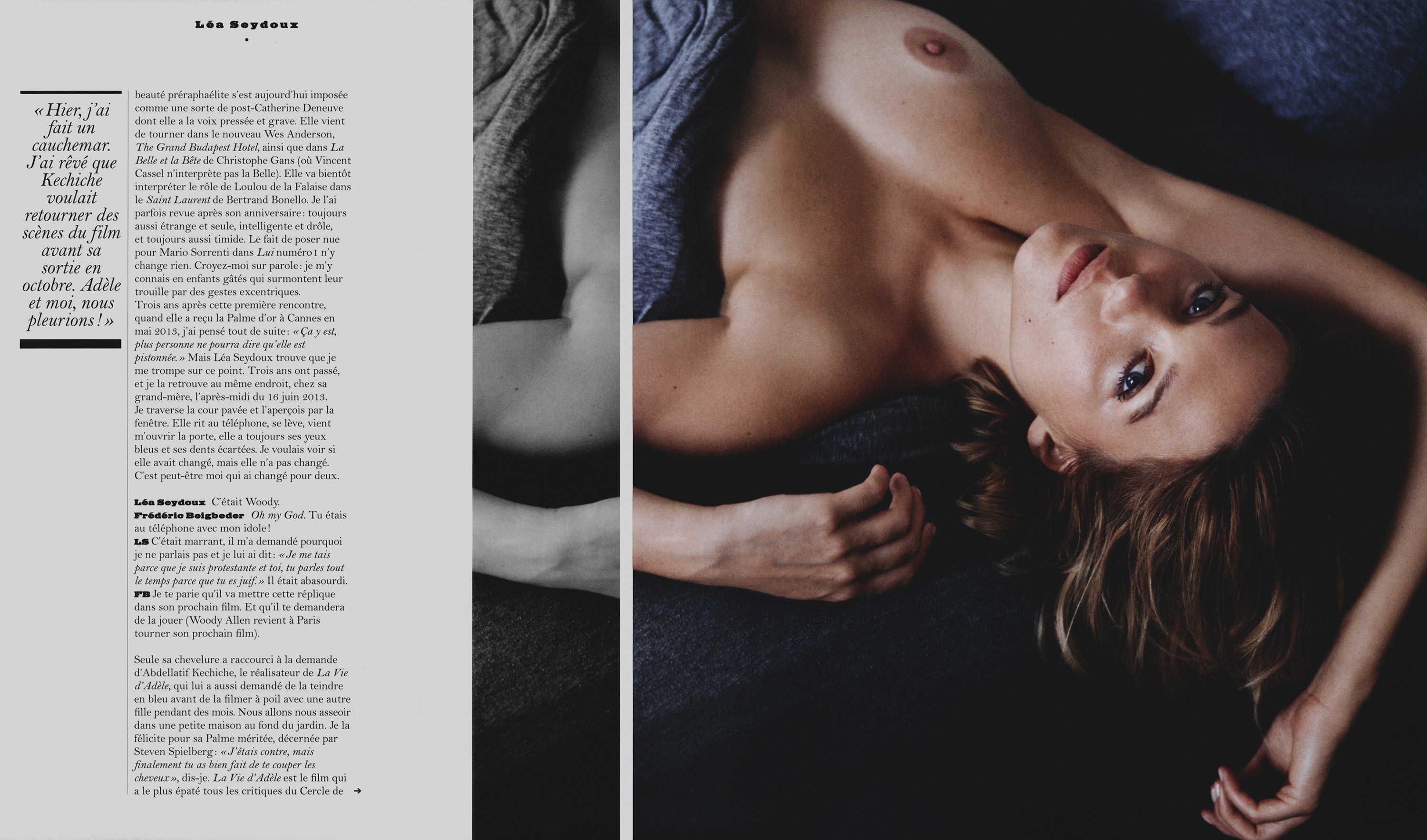 Lea Seydoux desnuda follando