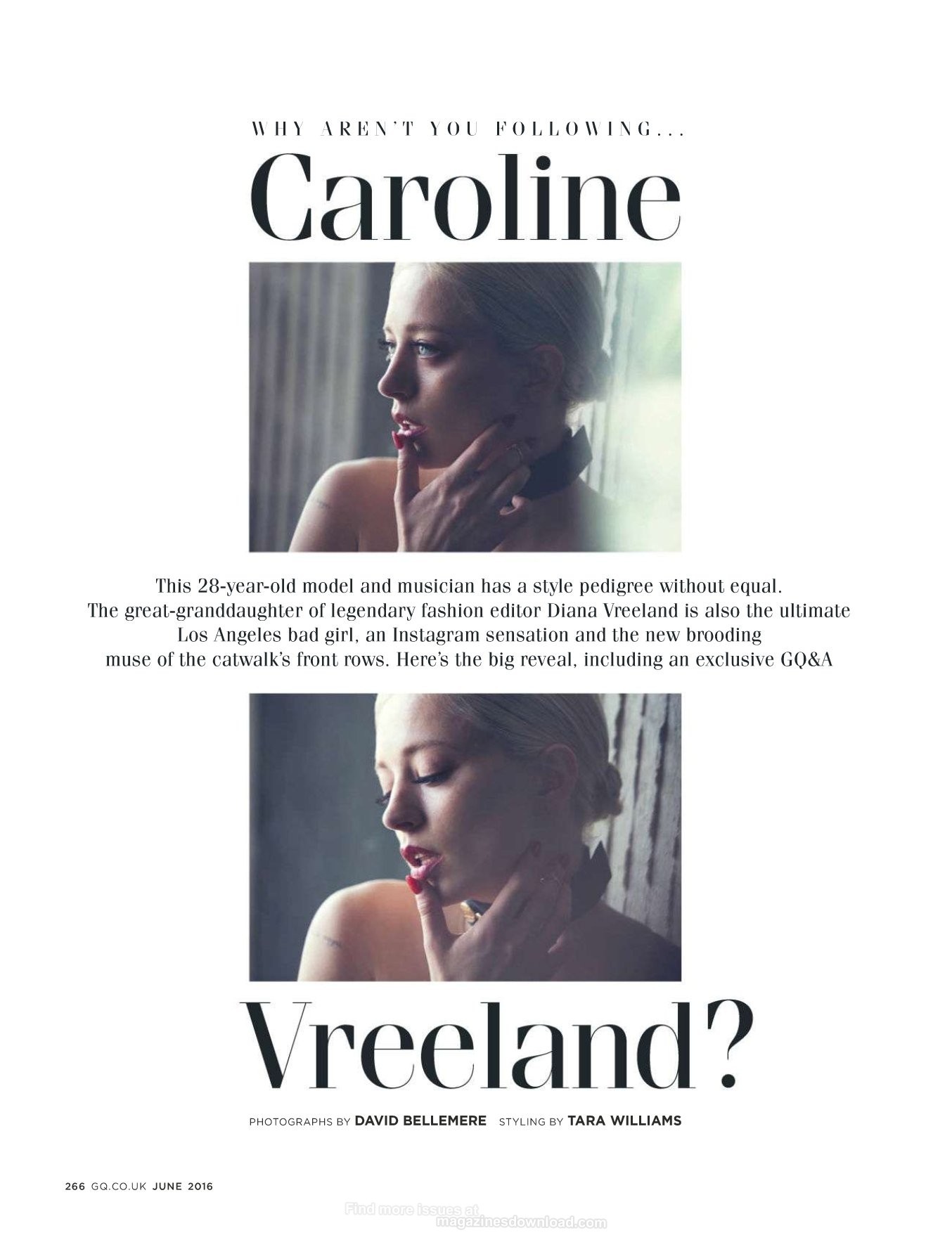 Caroline Vreeland sin censuras 2