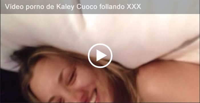 Vídeo porno de Kaley Cuoco